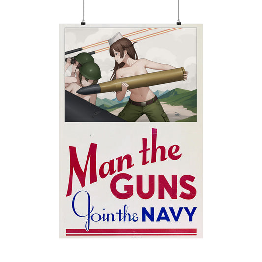 Man the Guns Poster