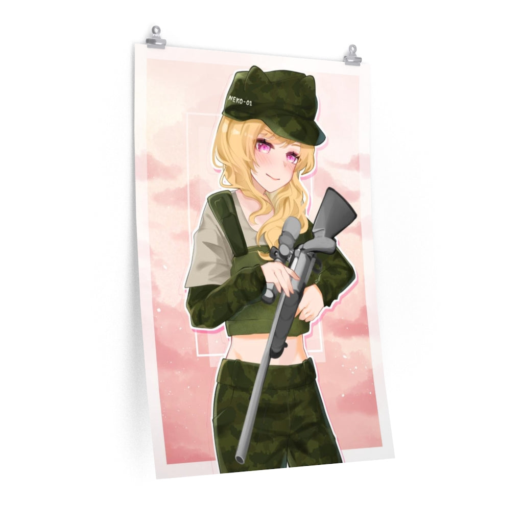Catgirl Protection Agency Poster