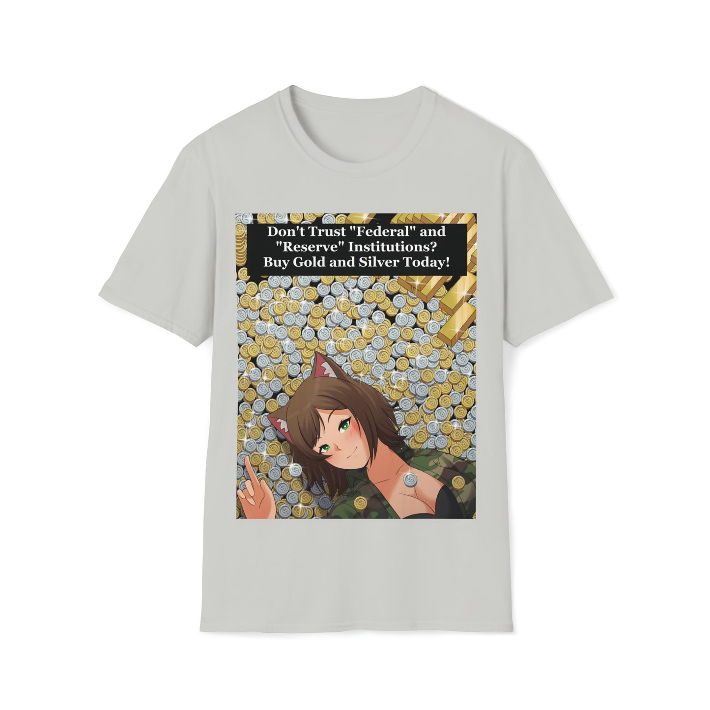 Buy Gold and Silver Shirt