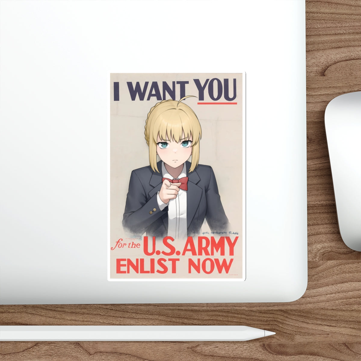 I want you Sticker