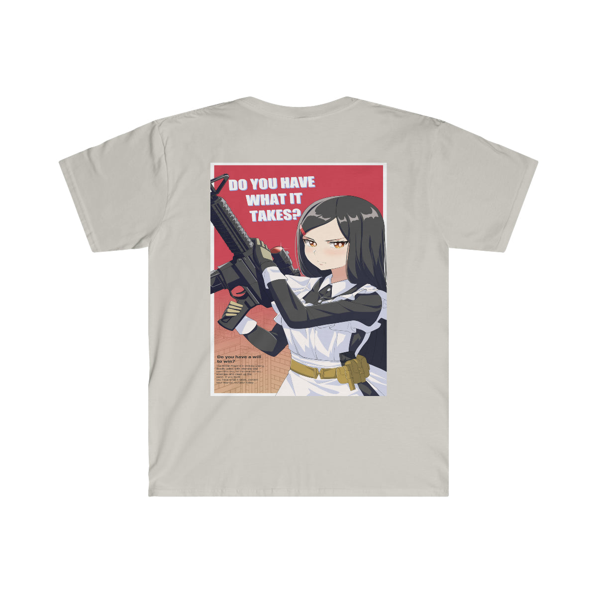 (BACK) Battle Maid Recruiting Shirt