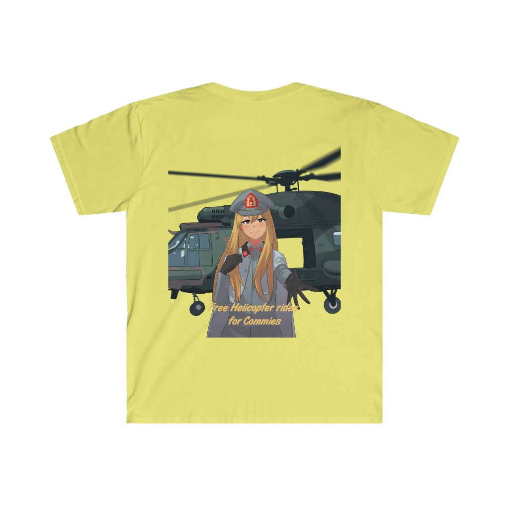 (BACK) Free Helicopter Rides Shirt