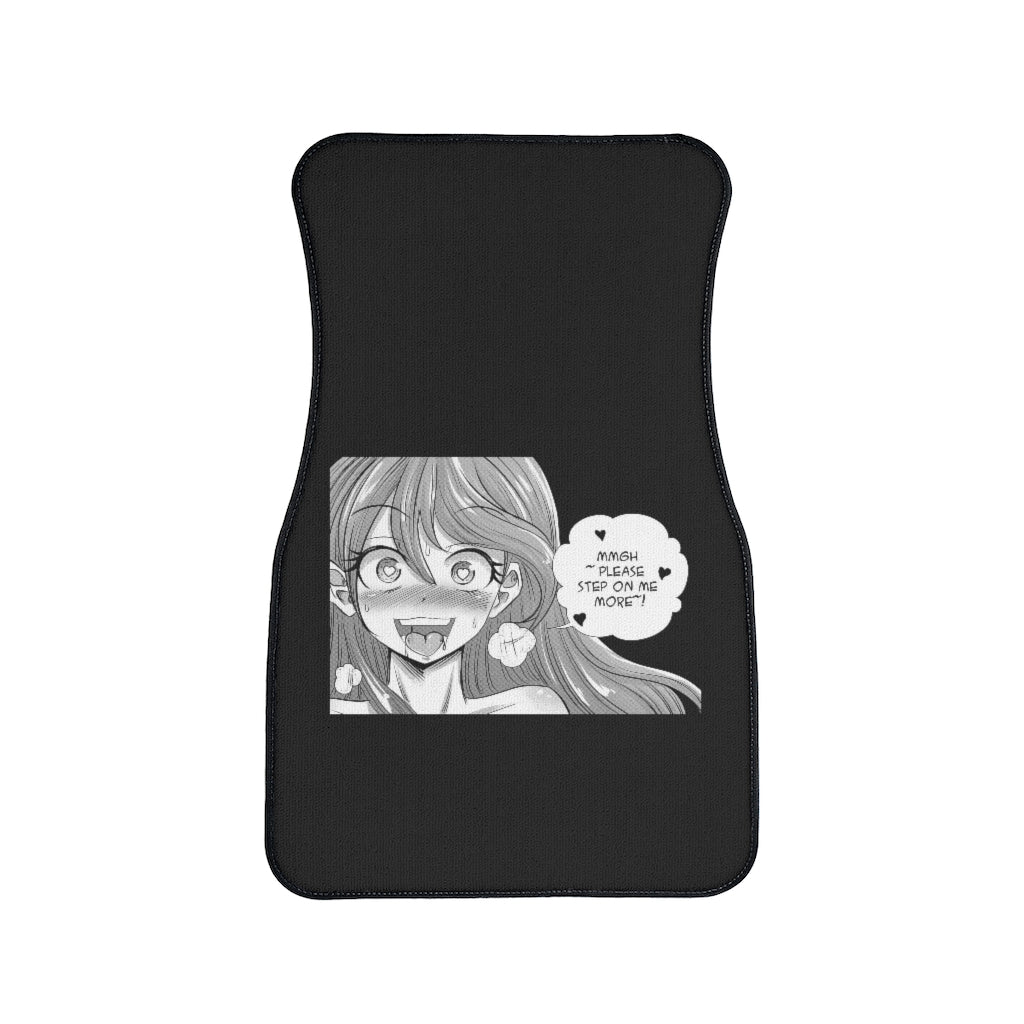 Step on me Ahegao Car Floor Mat (1 PC)