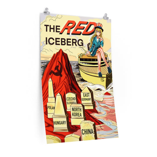 Red Iceberg Poster
