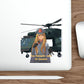 Free Helicopter Rides Sticker