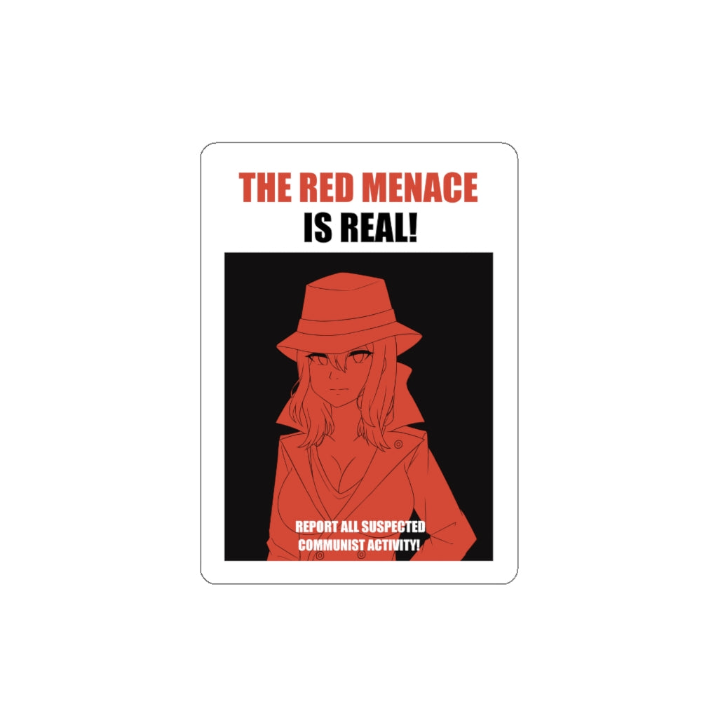 Red Menace Sticker