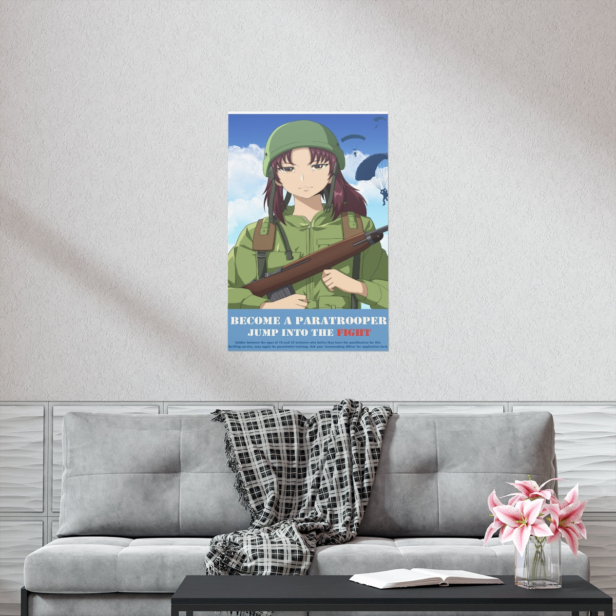 Paratrooper Poster