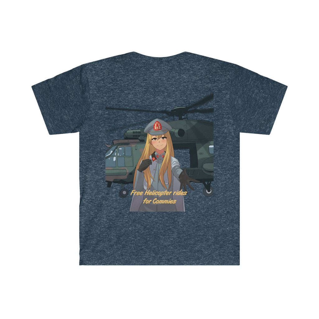 (BACK) Free Helicopter Rides Shirt