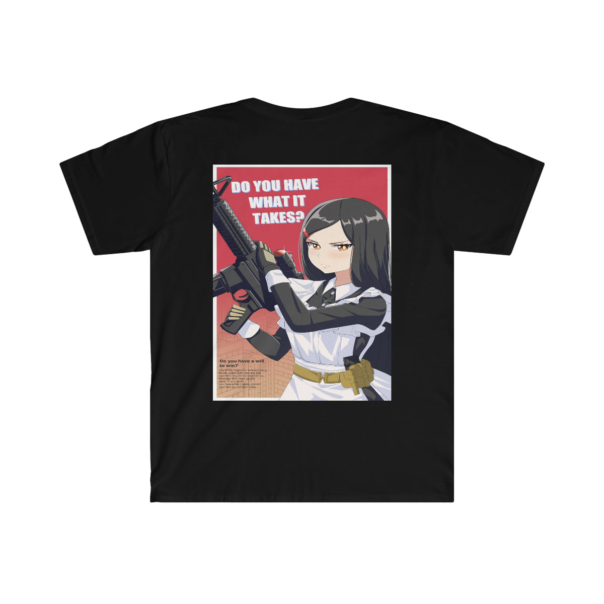 (BACK) Battle Maid Recruiting Shirt